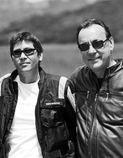 Don Argento and Neil Peart